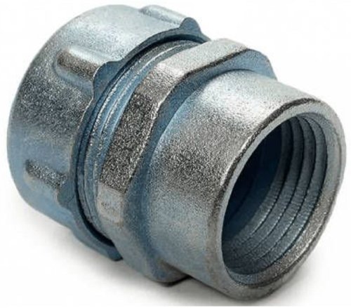 Муфта с внутренней резьбой для металлорукава Ruvinil Р3-Ц и Р3-Ц-ПВХ 50мм фото Муфта с внутренней резьбой для металлорукава Ruvinil Р3-Ц и Р3-Ц-ПВХ 50мм картинка